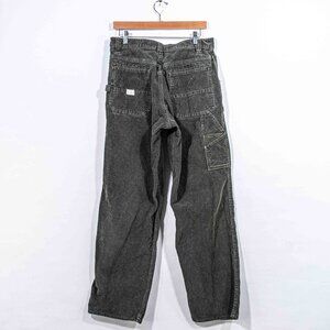 Vintage Old Navy Corduroy Carpenter Pants W33 L32 Wide Leg Hammer Loop Baggy Y2K
